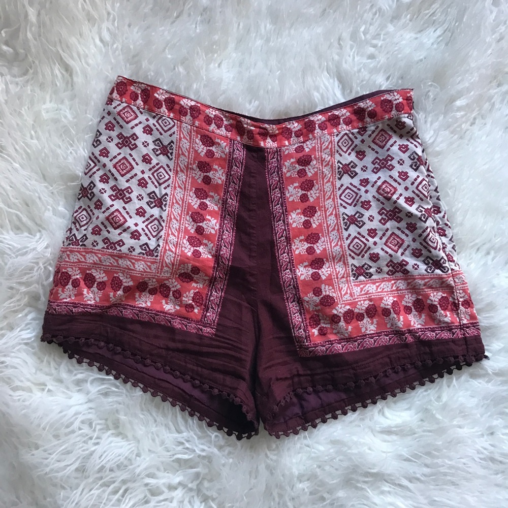 Hollister Boho High Waisted Shorts